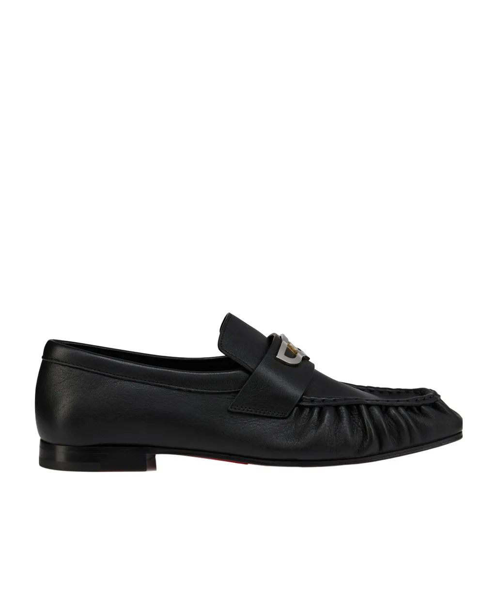 Christian Louboutin Ruched Loafers