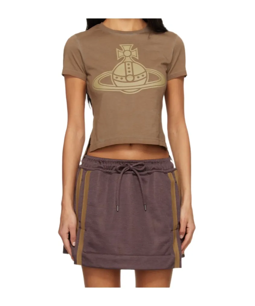 Vivienne Westwood Orb Printed Crewneck T-Shirt