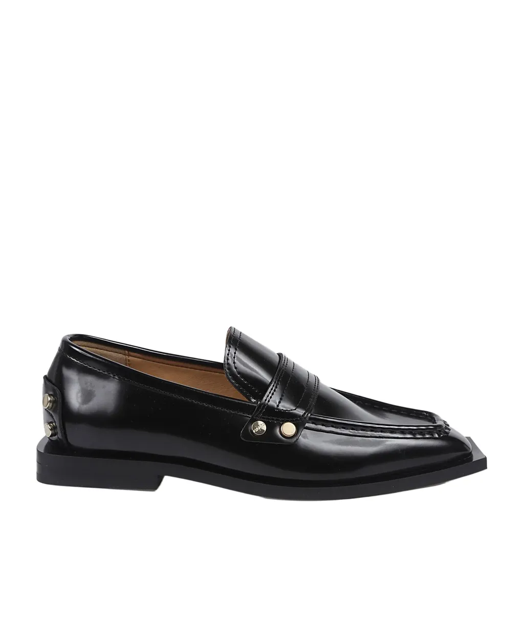 Square Toe Loafers