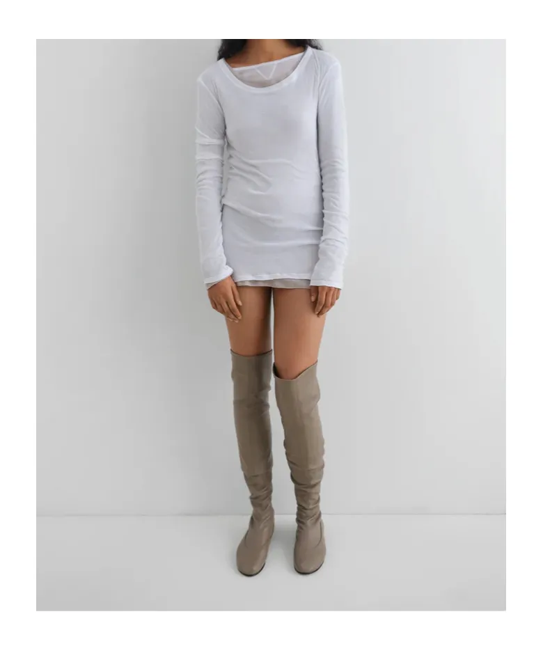 Long-Sleeved Dress