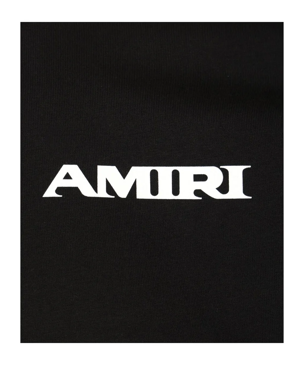 Amiri Logo Printed Crewnek T-Shirt
