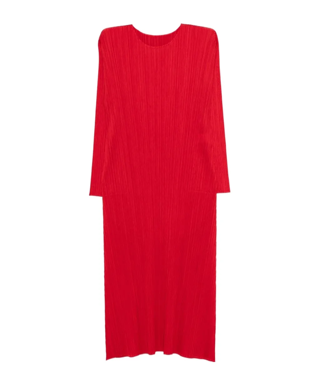 Long-Sleeve Midi Dress
