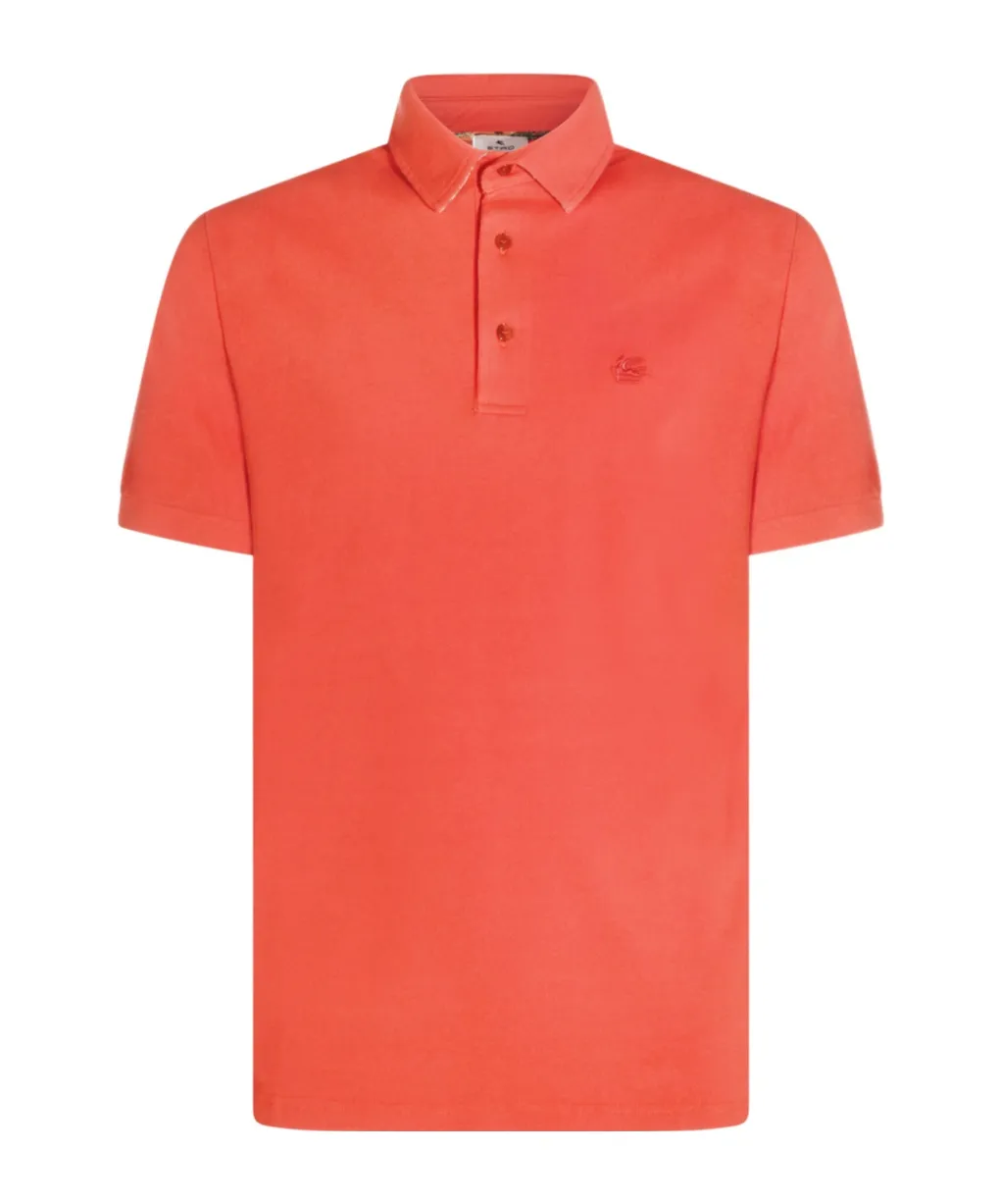Etro Short Sleeved Polo Shirt