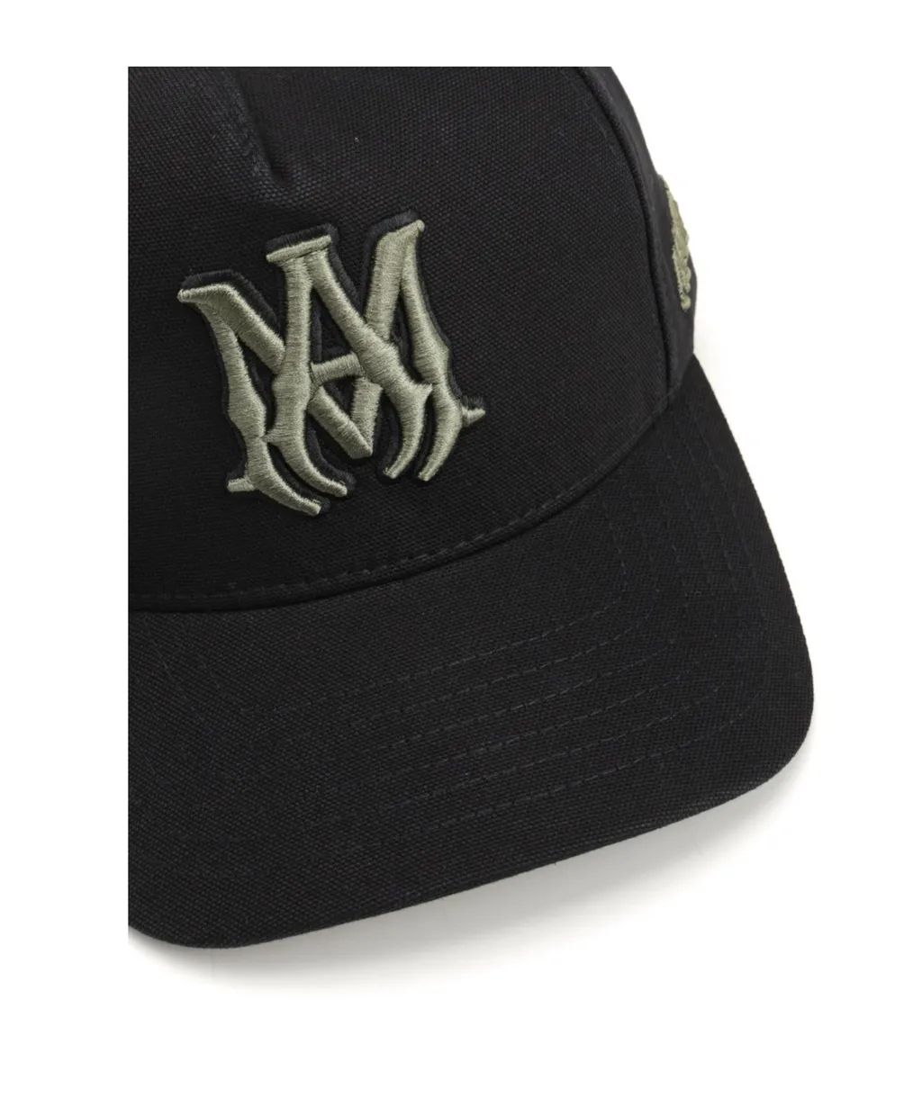 Amiri Logo Embroidered Curved Peak Hat