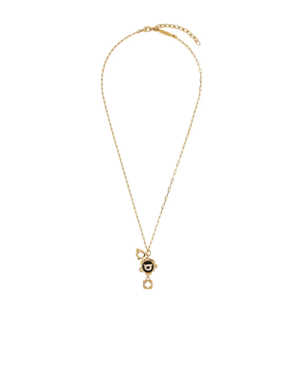 Gancini Charm Necklace