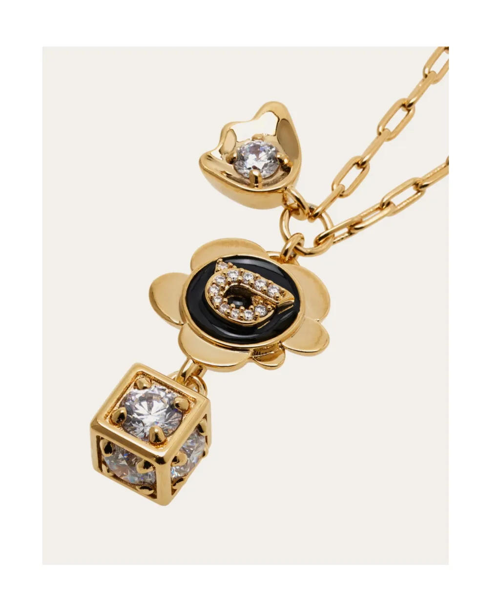 Gancini Charm Necklace