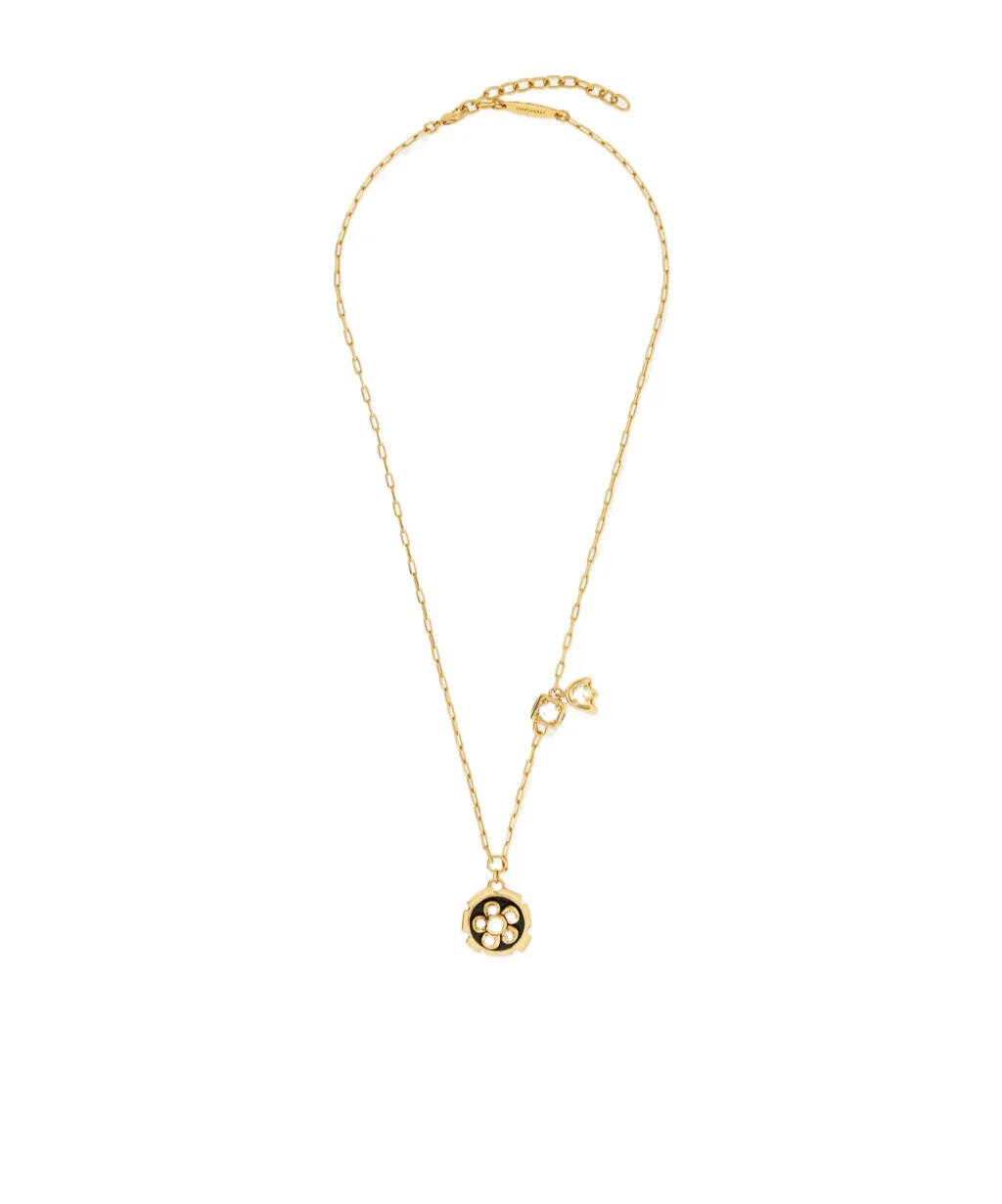 Necklace With Flower Pendant