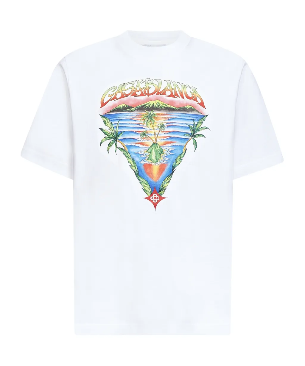 Casablanca Triangle Artwork T-Shirt