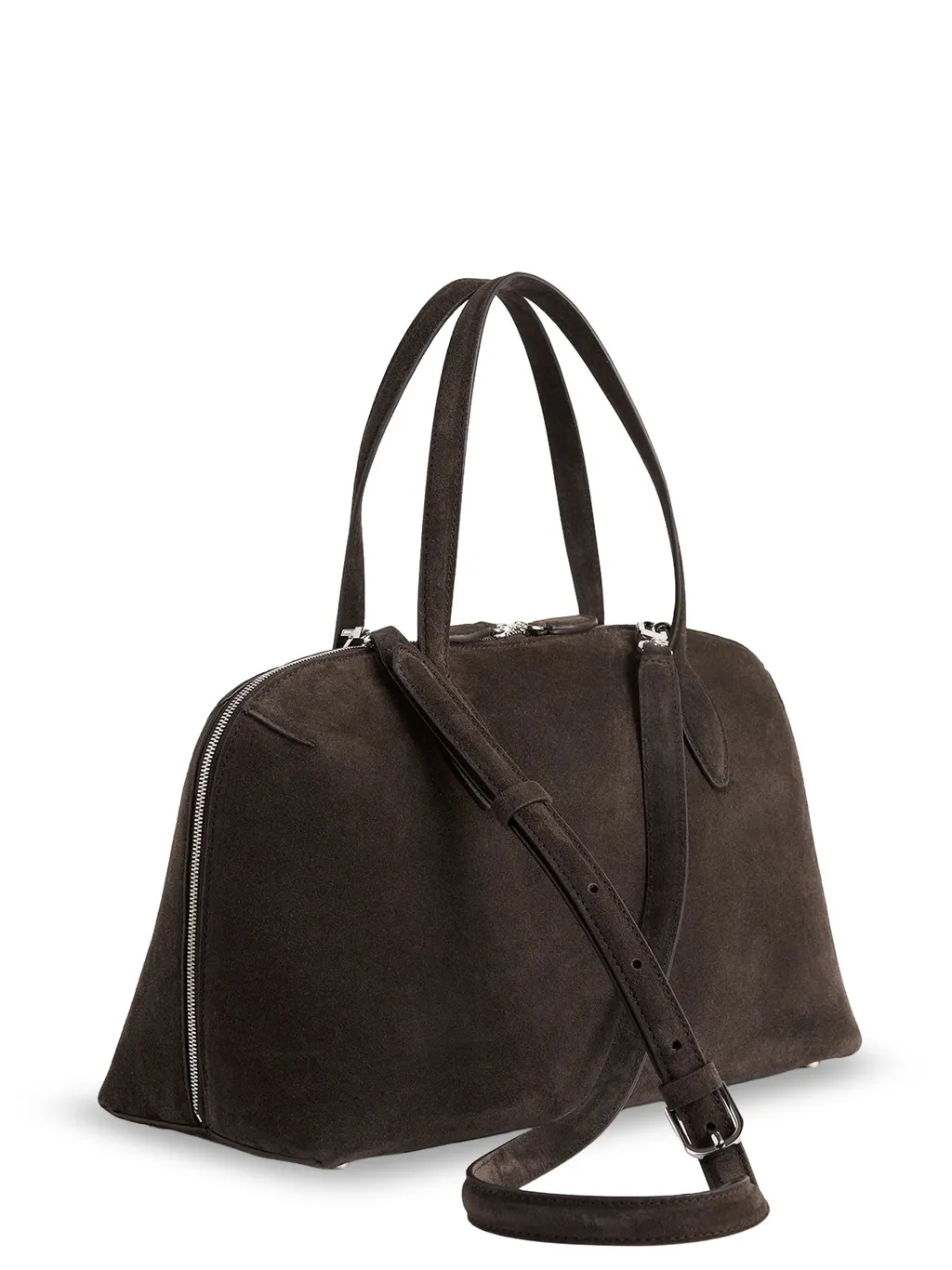 Zippered Shoulder Bag