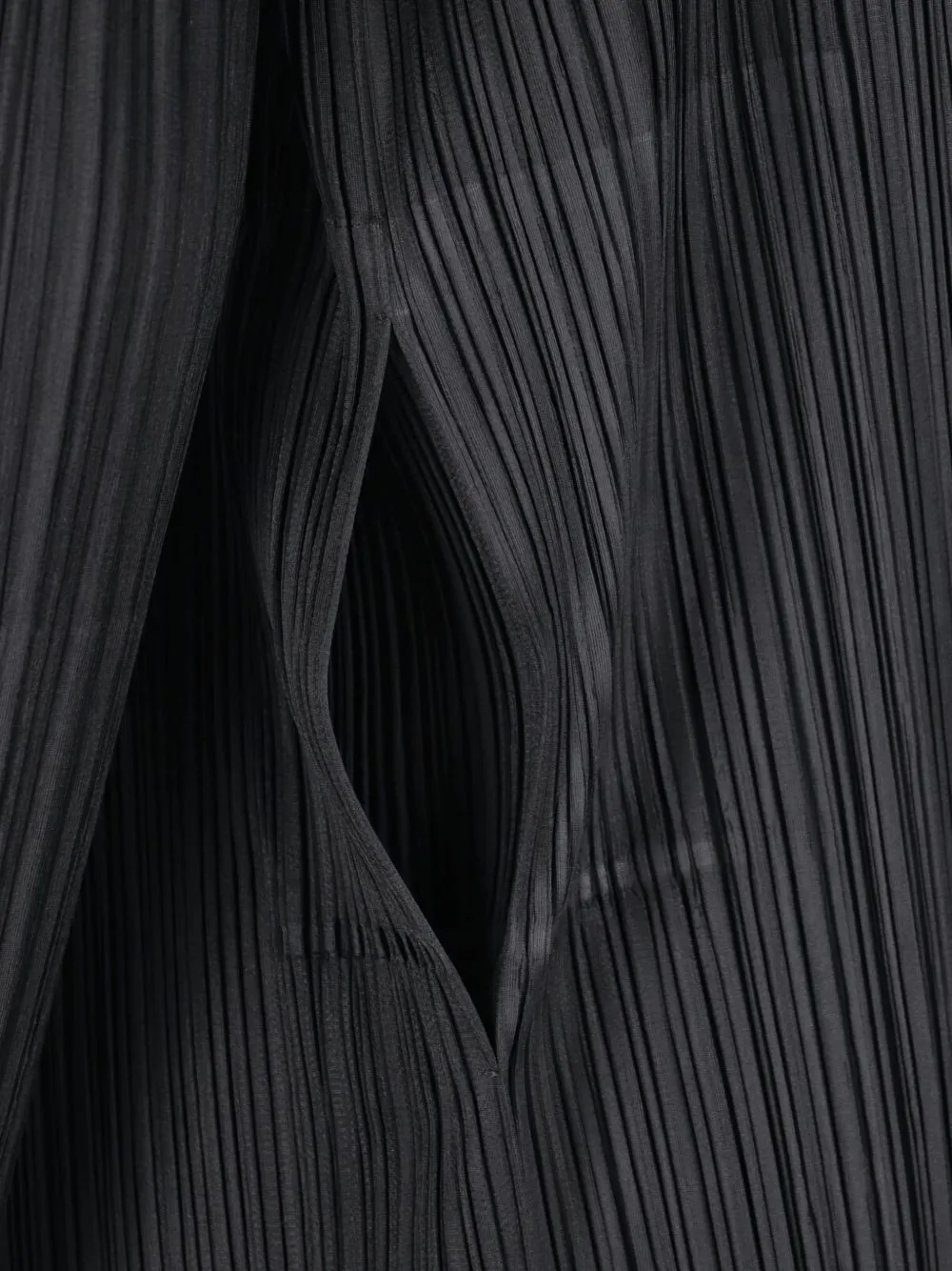 Pleated Cardigan