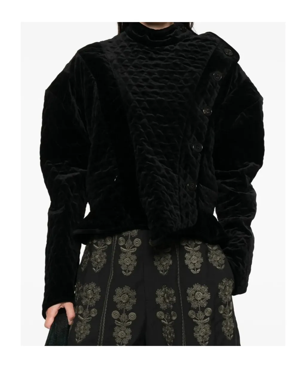 Button-Fastening Jacket