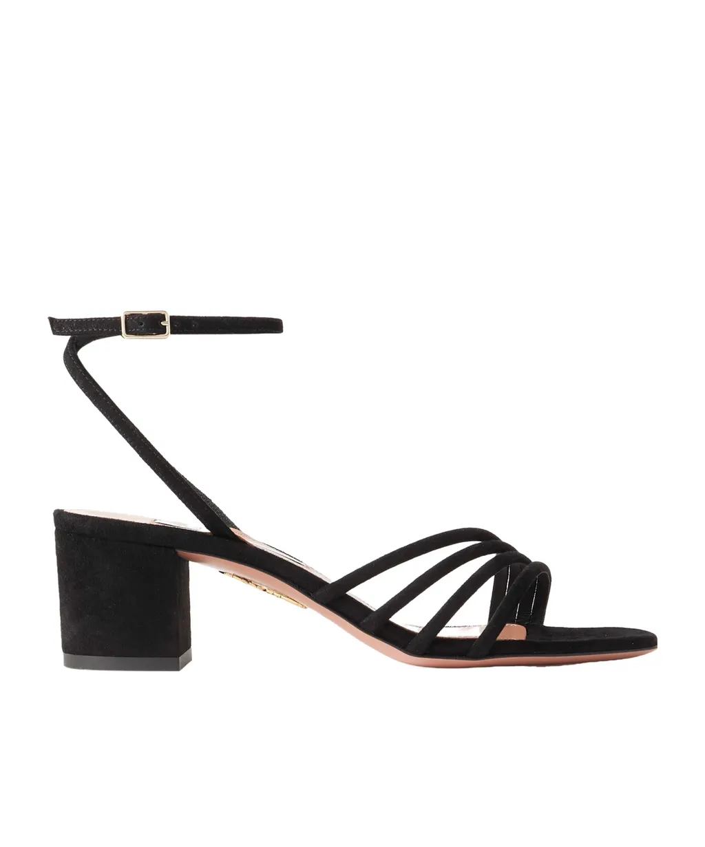 50Mm Latour Ankle-Strap Block-Heel Sandals