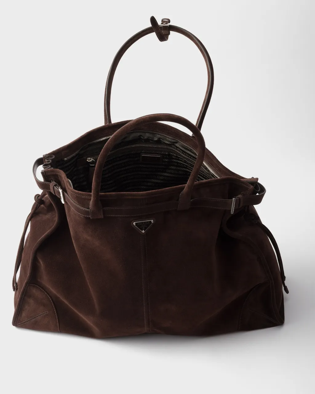 Prada Bonnie Suede Tote Bag