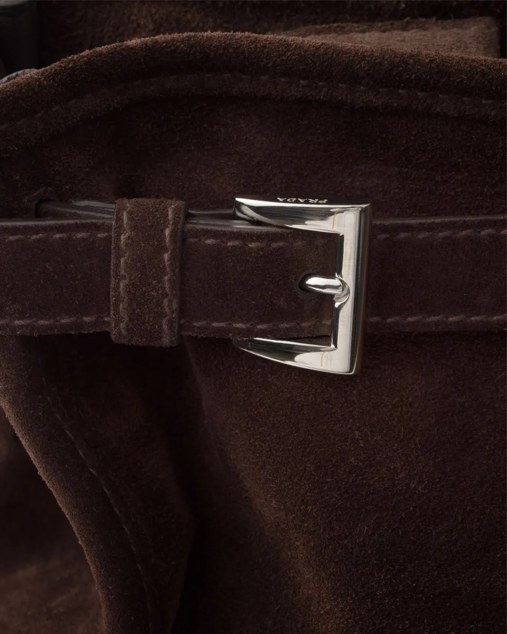 Prada Bonnie Suede Tote Bag