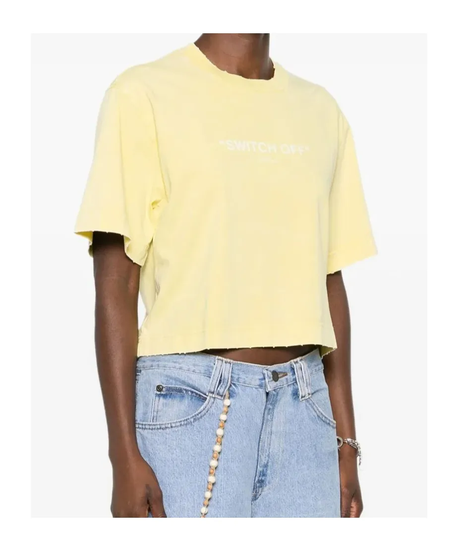 Slogan-Print T-Shirt