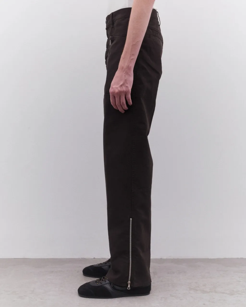 Men’S Zip Detail Trousers