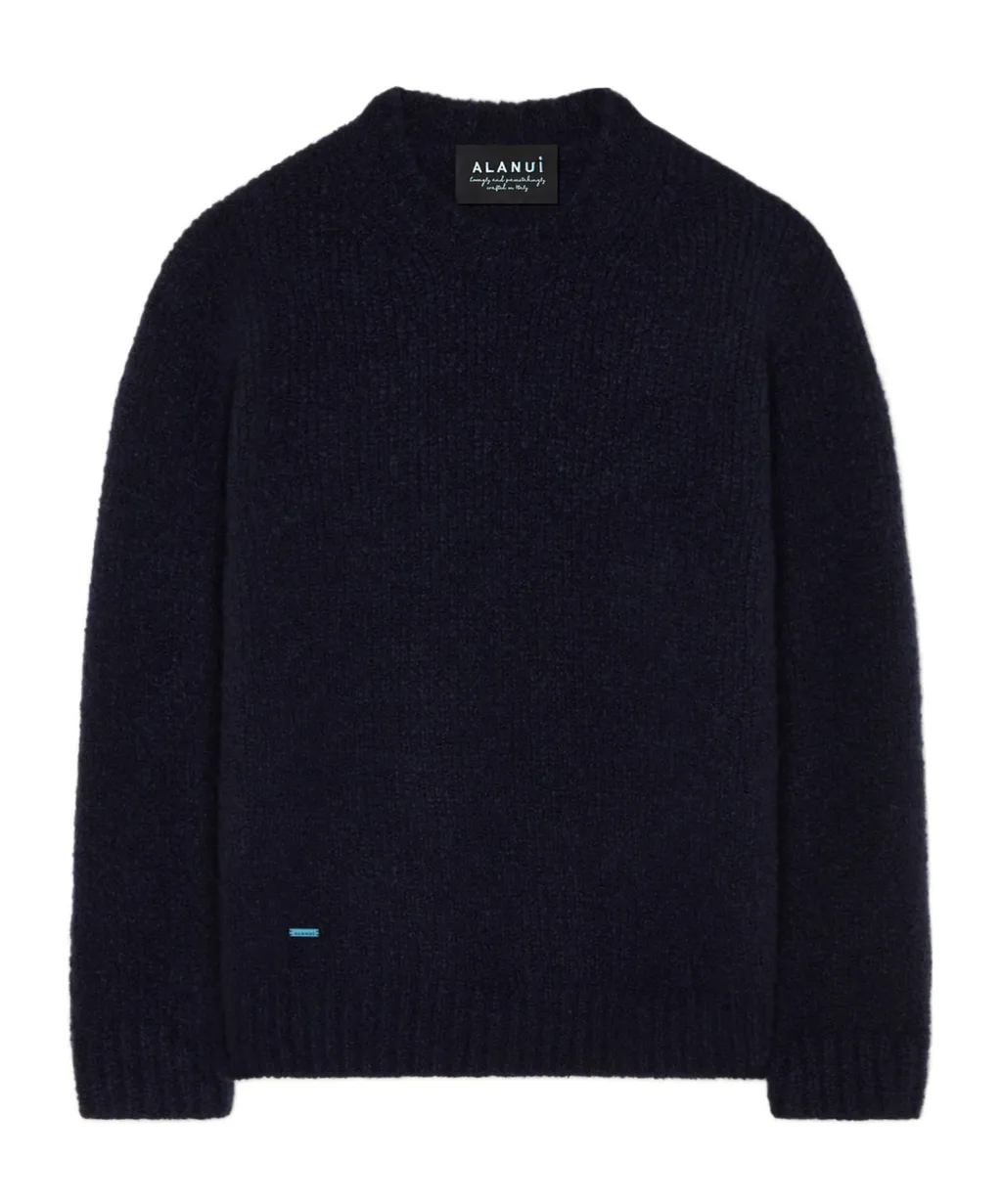 Brushed Crew-Neck Sweater