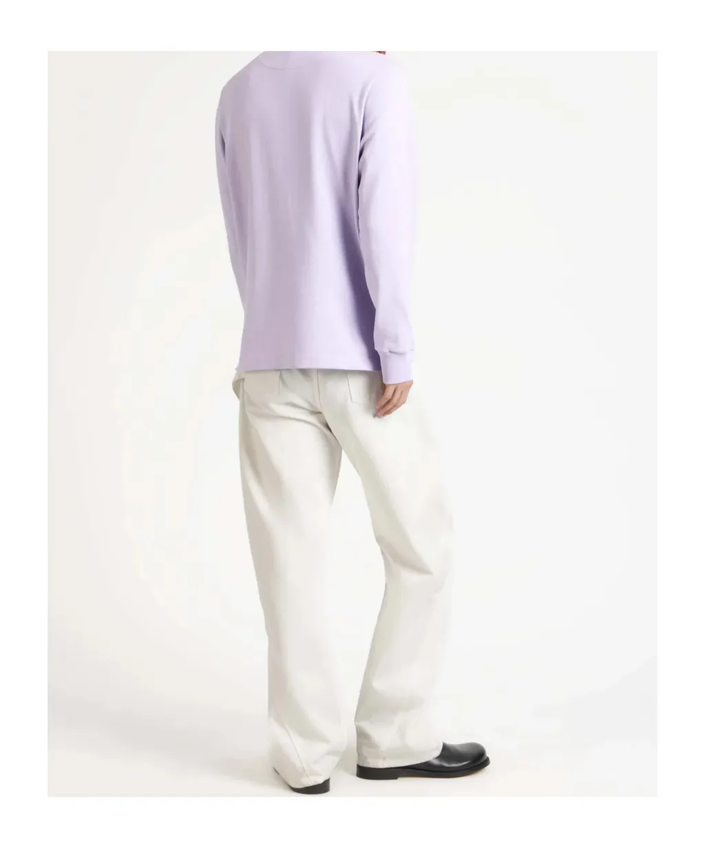 Jw Anderson Lilac Super Super Polo Shirt