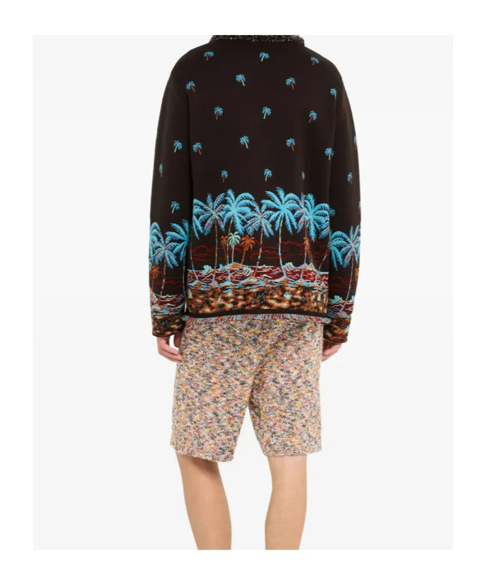 The Tale Of Hawaiian Fringed Cardigan