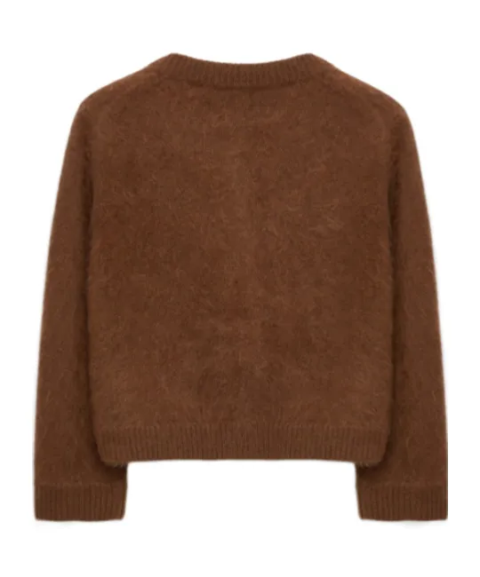 Dorothee Schumacher Fluffy Button-Up Cardigan