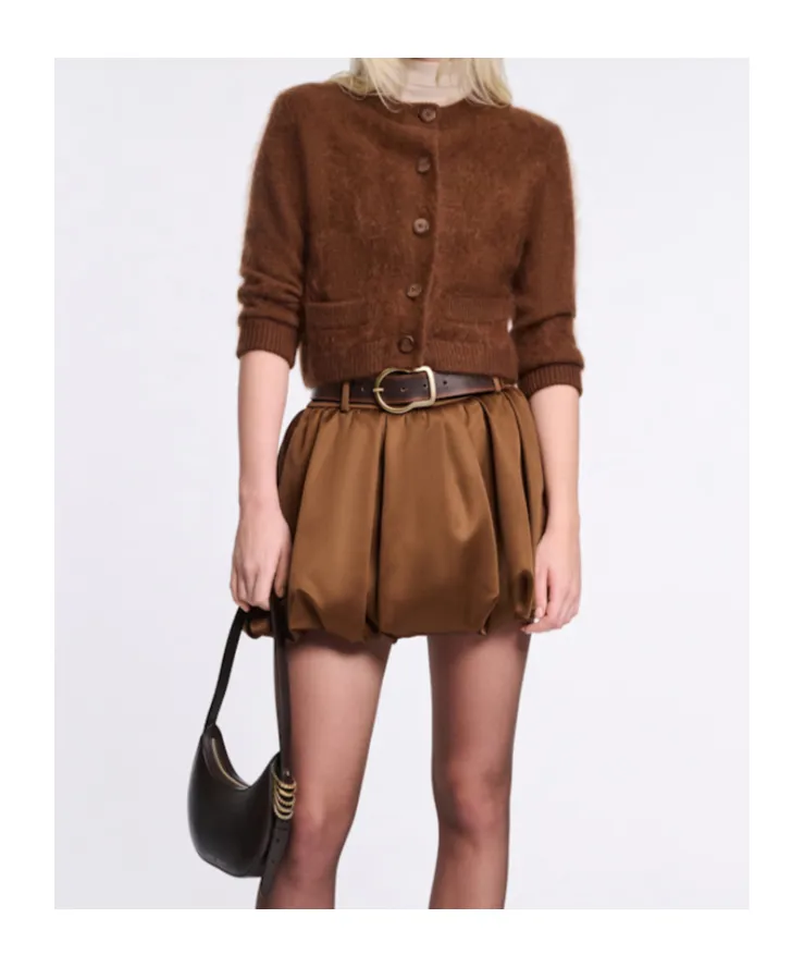 Dorothee Schumacher Fluffy Button-Up Cardigan