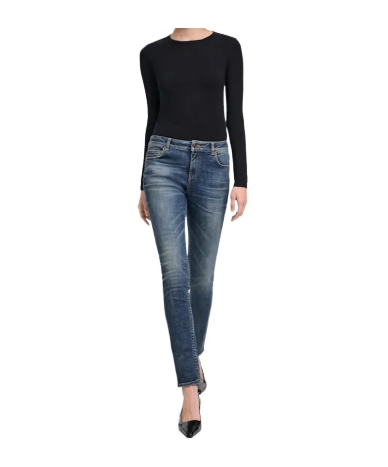 Dorothee Schumacher Mid-Rise Skinny Jeans