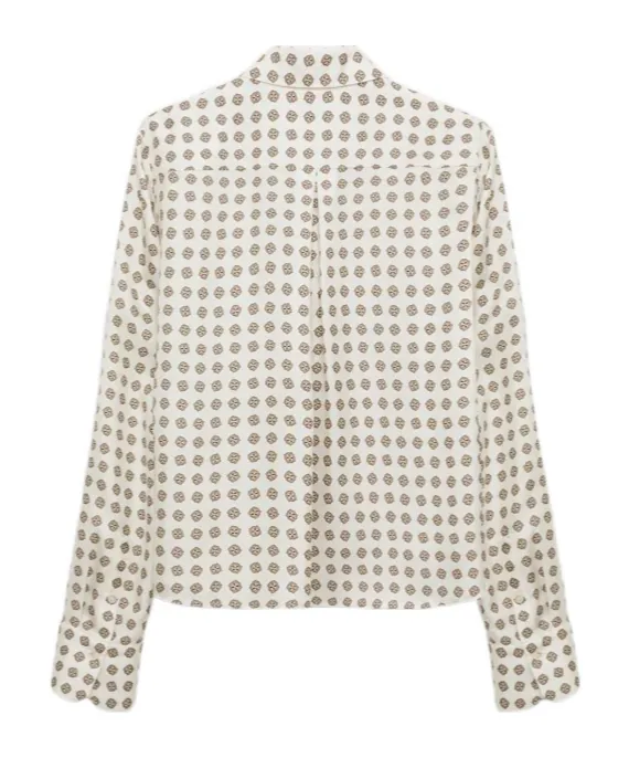 Dorothee Schumacher Tie Neck Printed Top
