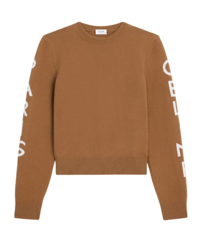 Crewneck Sweater In Wool Cashmere