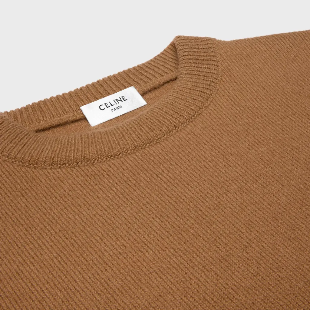 Crewneck Sweater In Wool Cashmere