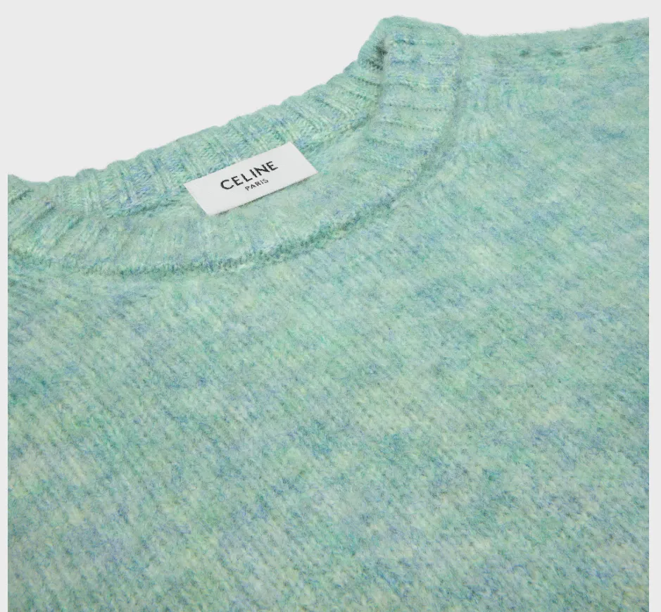 Crewneck Sweater In Shetland Wool