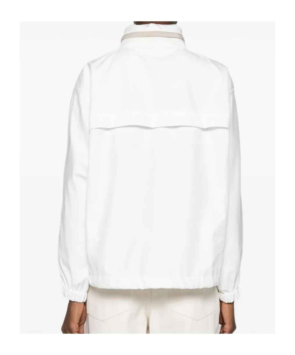 Zip-Up Collar Jacket