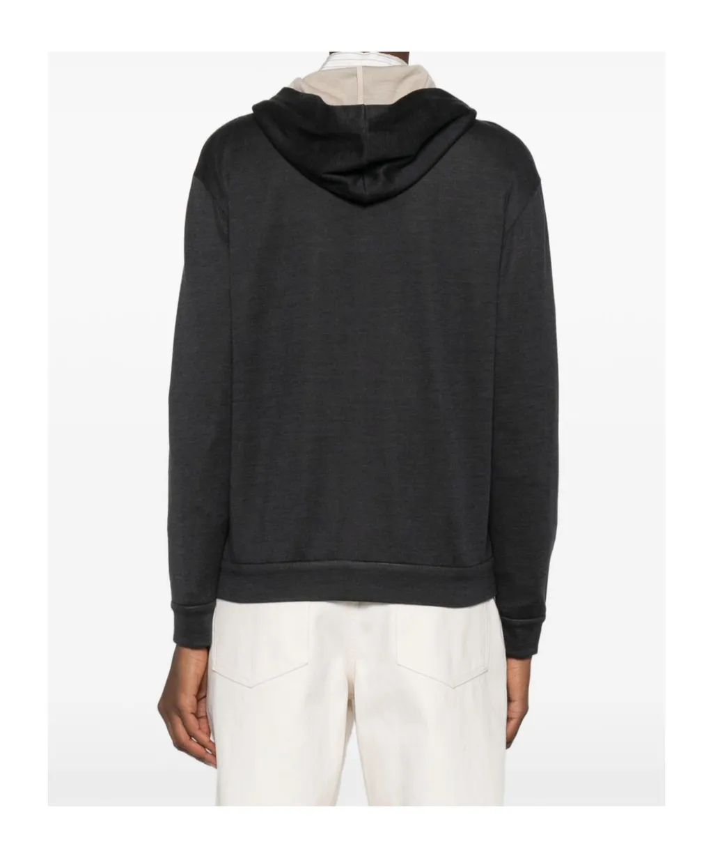 Brunello Cucinelli Monile Zipped Hoodie