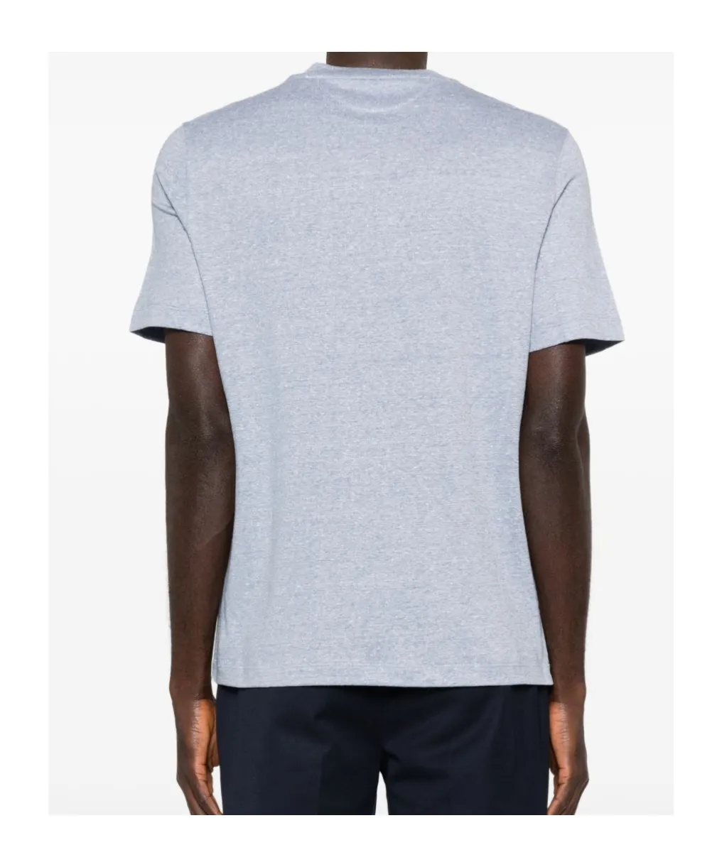 Straight Hem Cotton T-Shirt