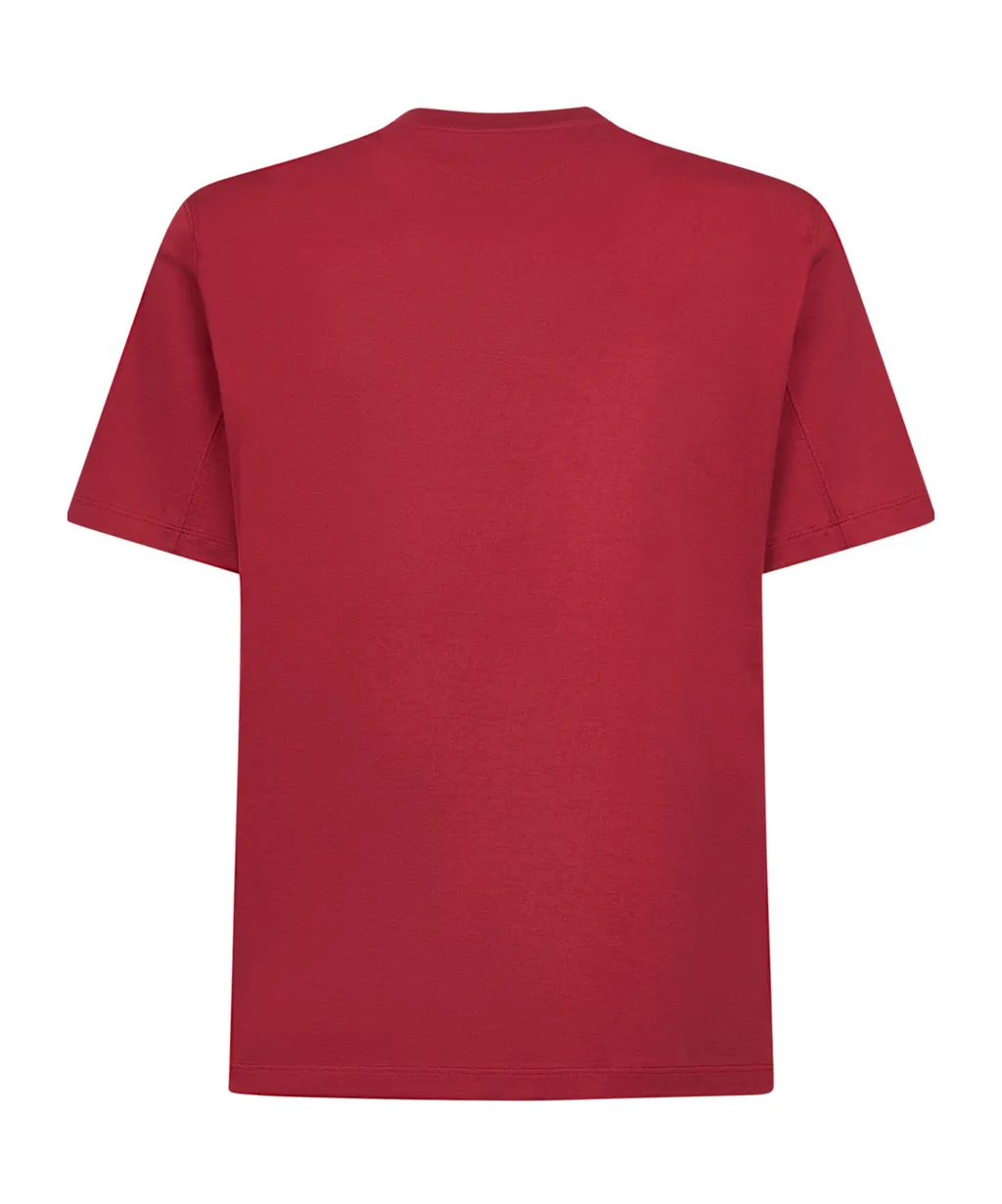 Brunello Cucinelli Logo Printed Crewneck T-Shirt