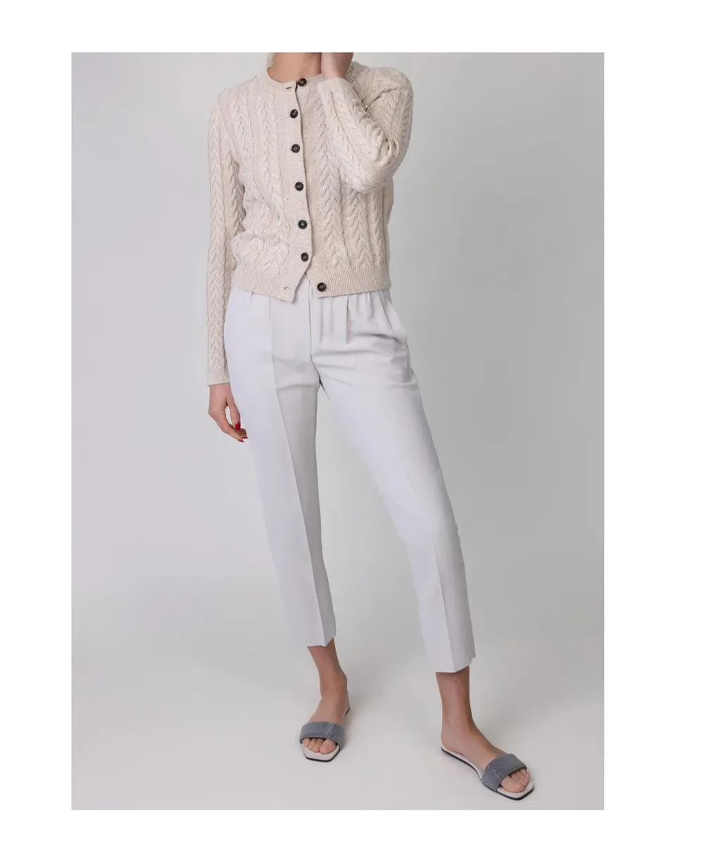 Elastic Waist Casual Pants