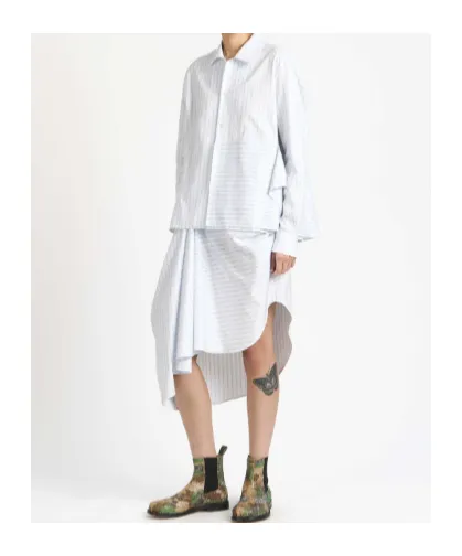 Jw Anderson Asymmetric Draped Shirt