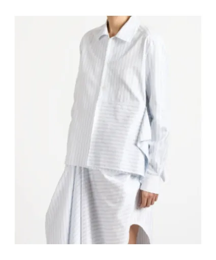 Jw Anderson Asymmetric Draped Shirt