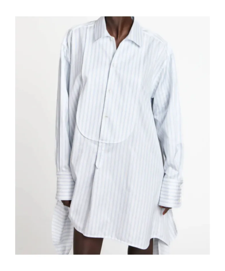 Jw Anderson Knotted Detail Shirt Dress