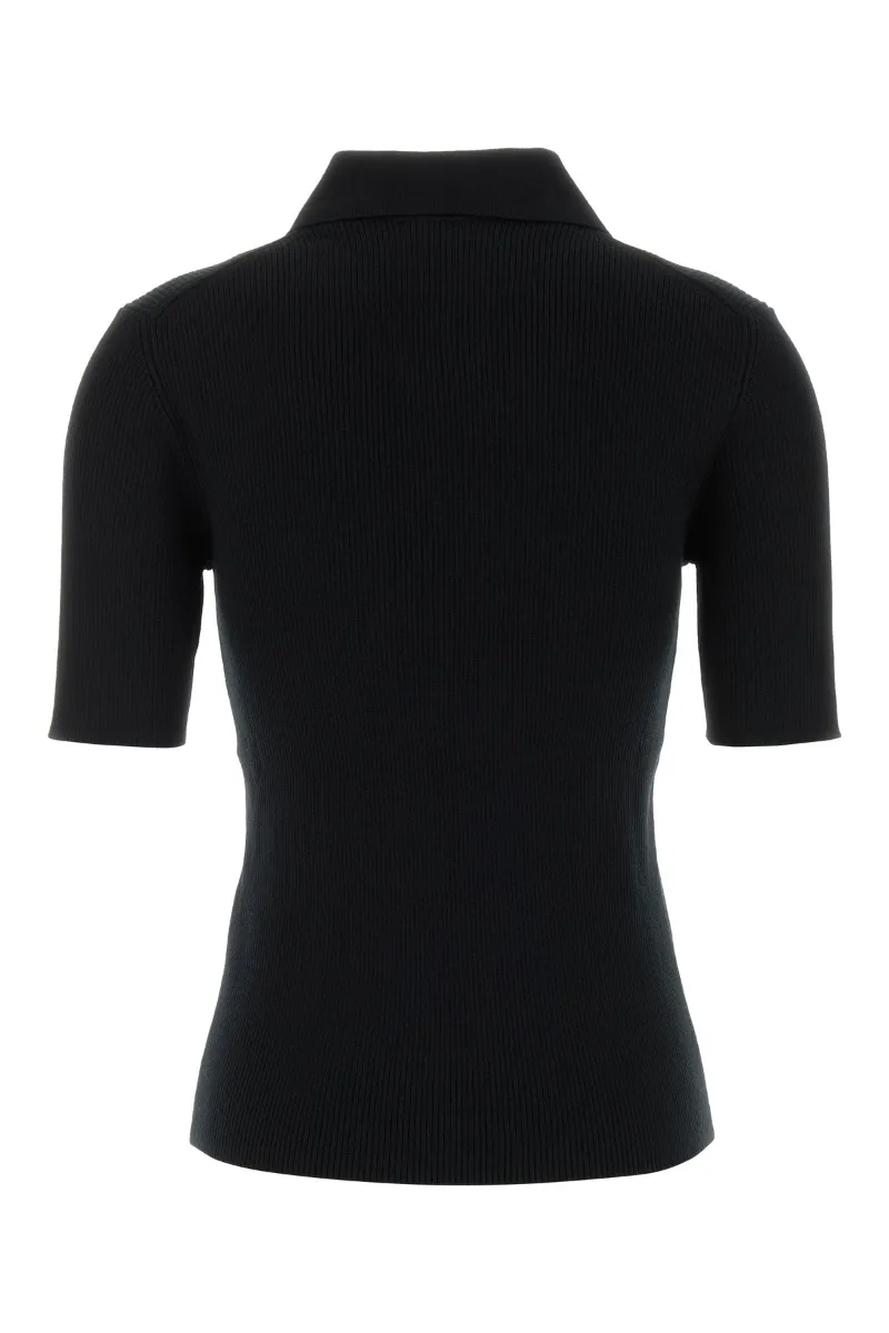Jil Sander Knitted Polo Shirt