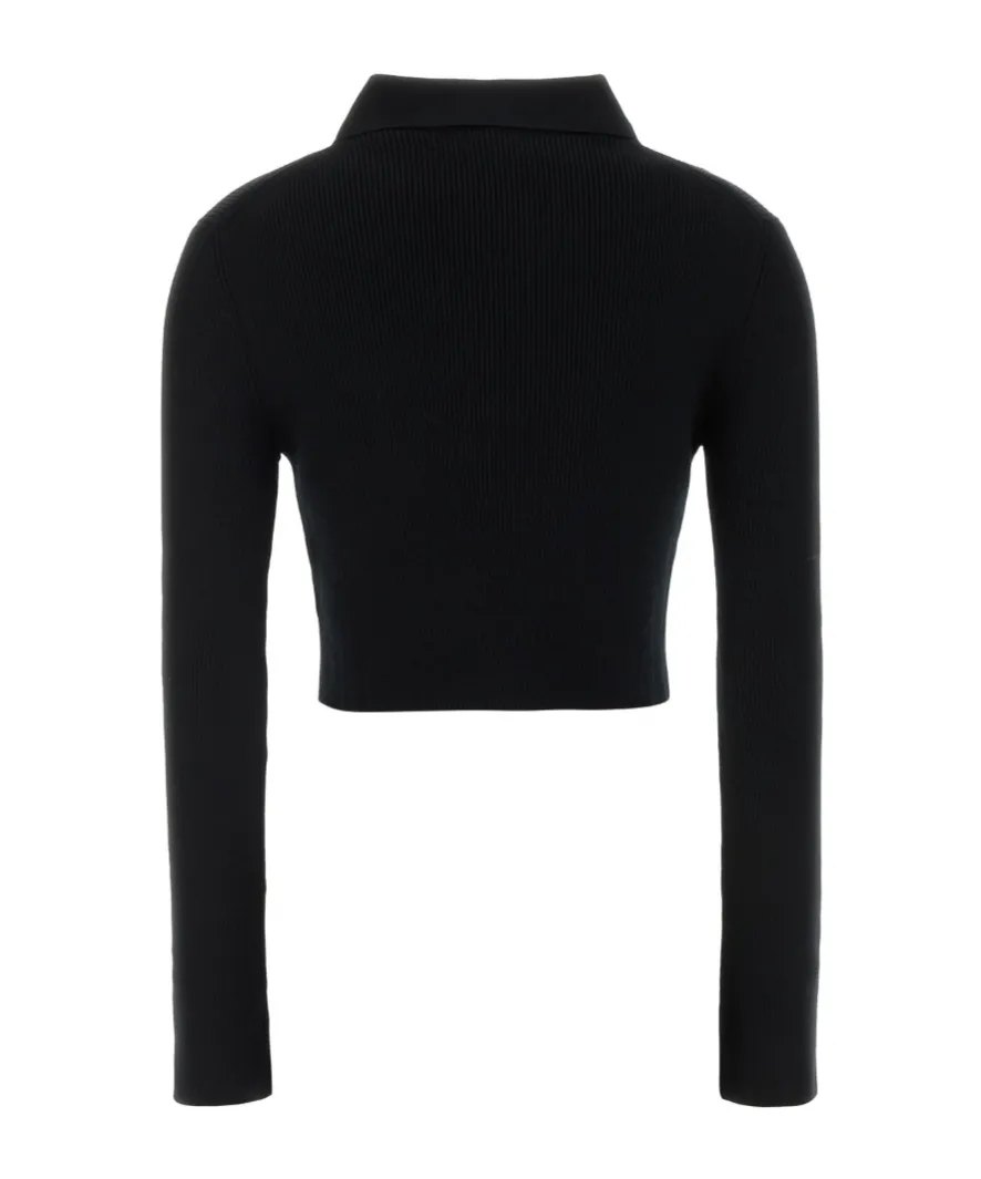 Jil Sander Polo Knitted Cardigan