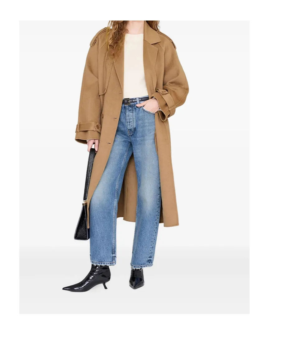 Anine Bing Fritz Straight-Leg Jeans