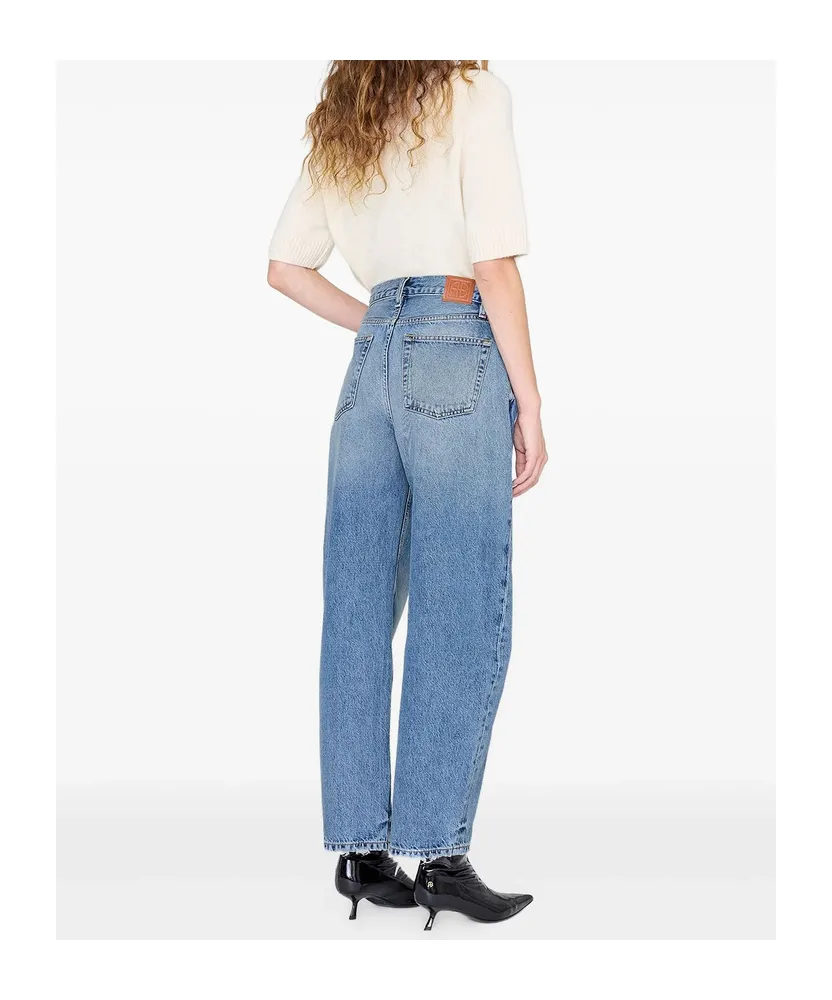 Anine Bing Fritz Straight-Leg Jeans