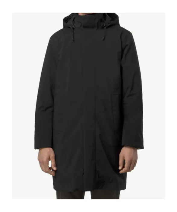 K-Way Thomal Bonded Padded 3/4 Length Winter Jacket