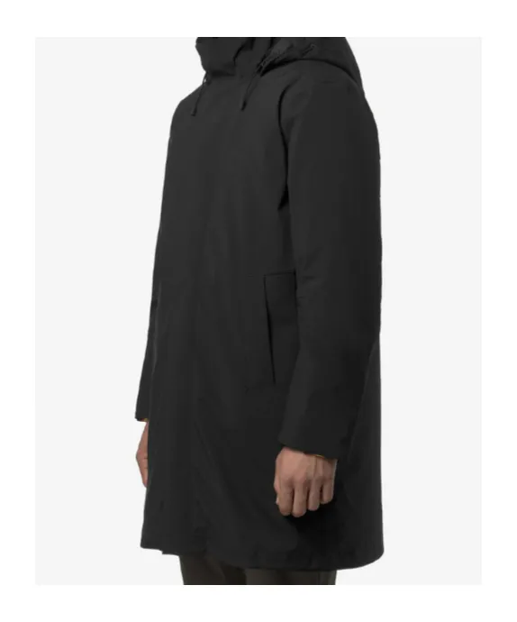 K-Way Thomal Bonded Padded 3/4 Length Winter Jacket