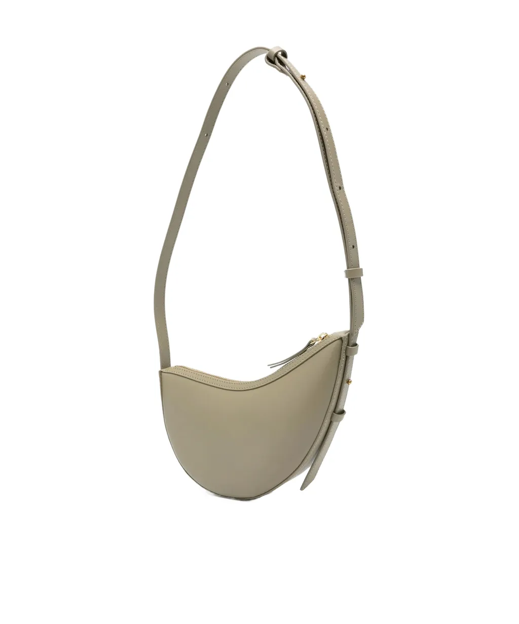 Solid Color Shoulder Bag
