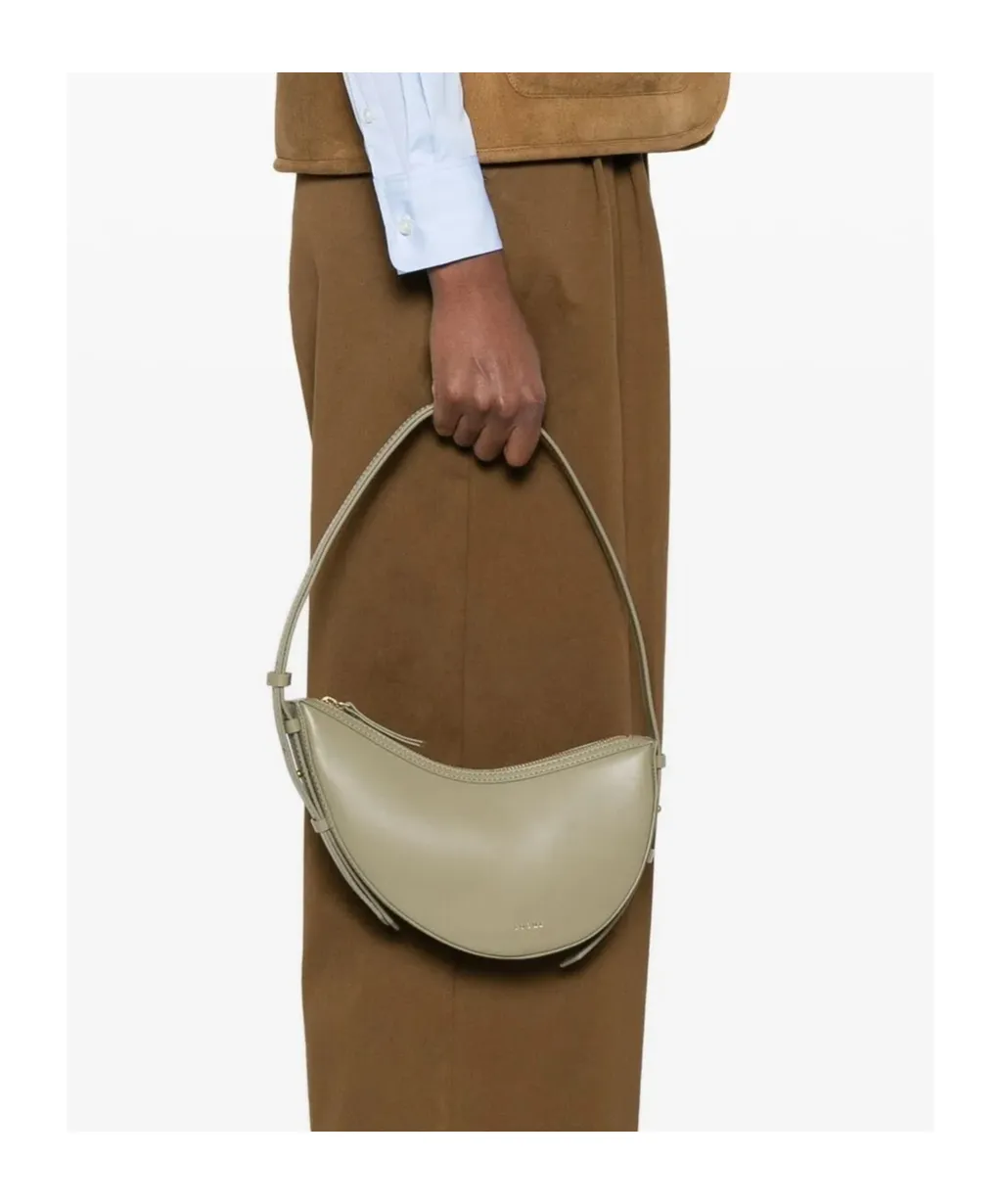 Solid Color Shoulder Bag