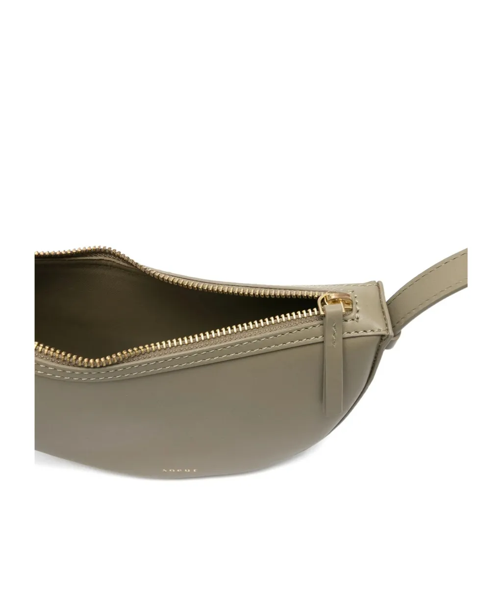 Solid Color Shoulder Bag
