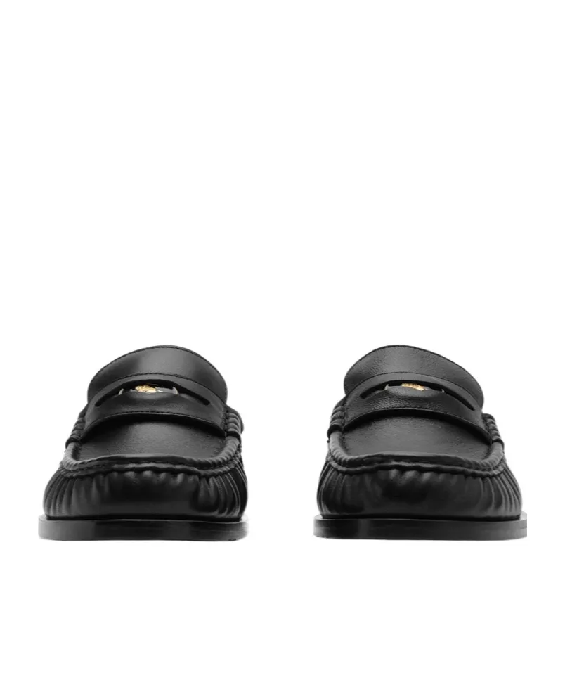 Leather Cadet Mules