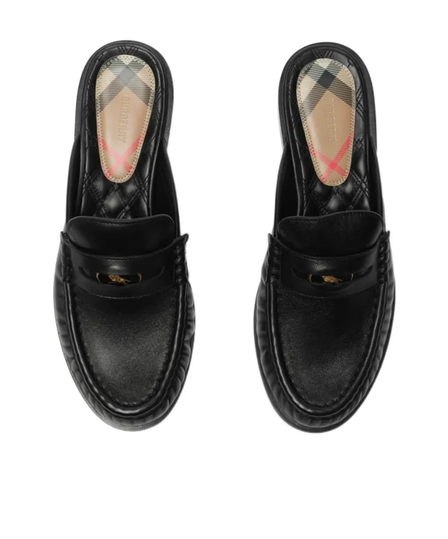 Leather Cadet Mules