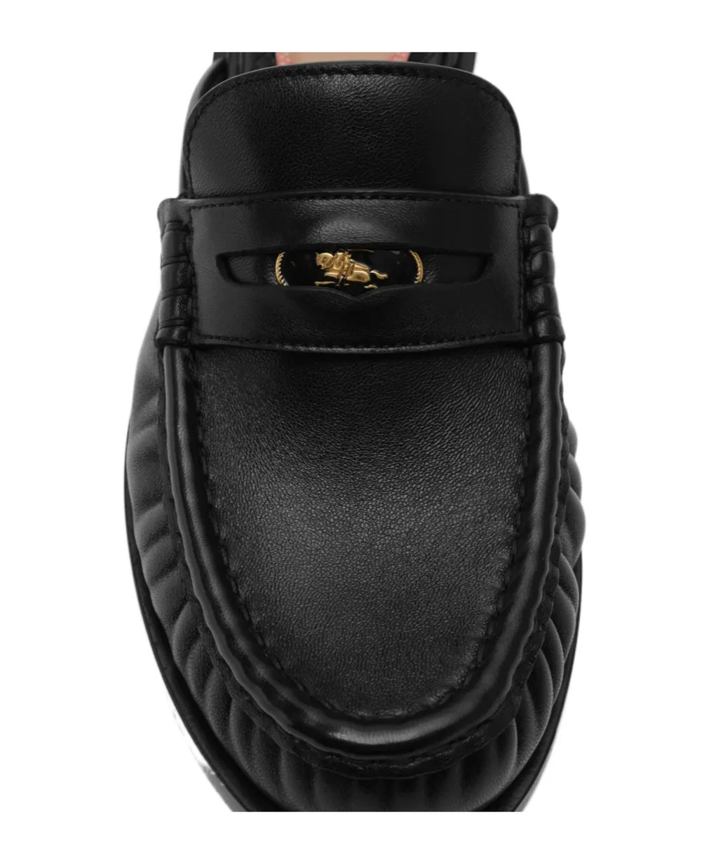 Leather Cadet Mules